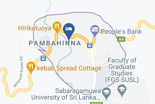 Ratnapura - Warer View Hotel Maps