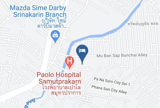 Amphoe Mueang Samut Prakan - Warila Hotel Maps