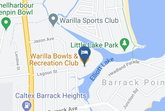Shellharbour - Warilla Bowls & Recreation Club Maps