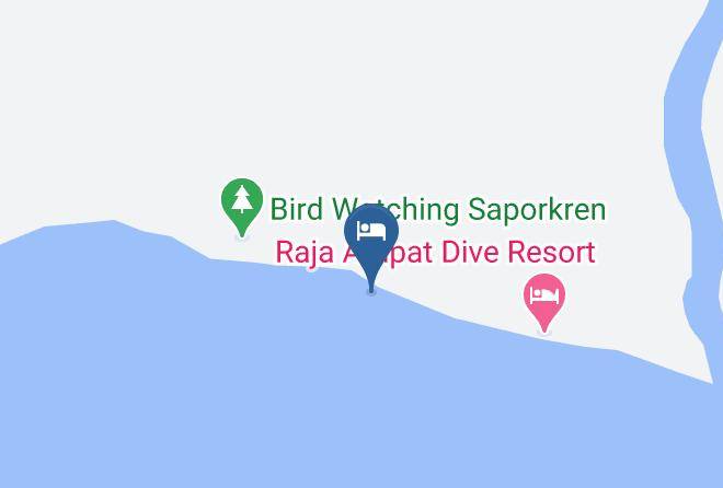 Raja Ampat Regency - Warimpurem Homestay Maps