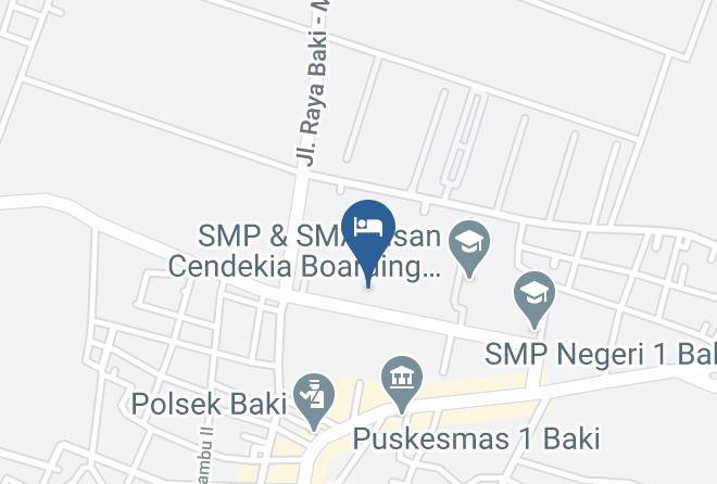 Sukoharjo Regency - Warisan Heritage Boutique Hotel Maps