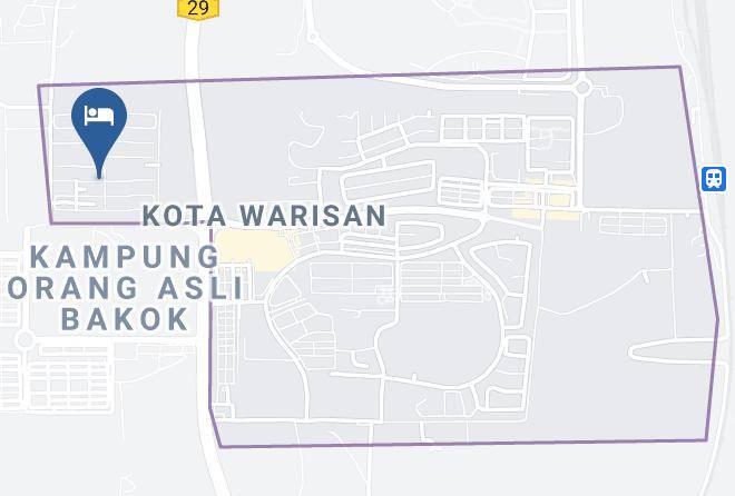 Sepang - Warisan Indah Homestay Maps