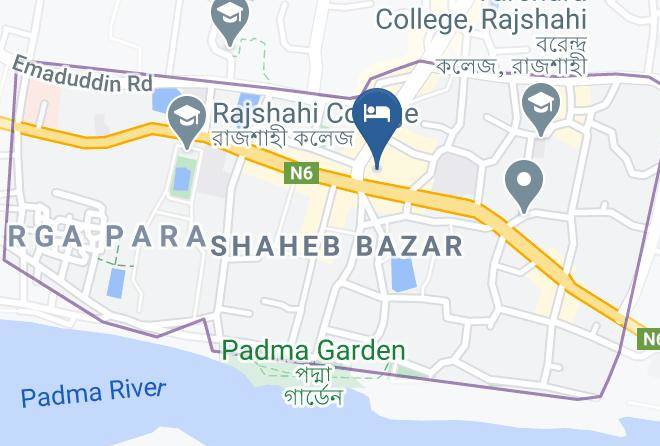 Rajshahi - Warisan Residential Hotel Maps