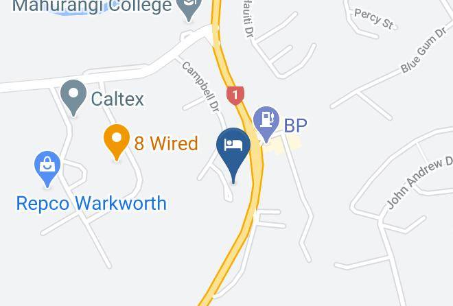 Warkworth - Warkworth Accommodation Sails Away Maps