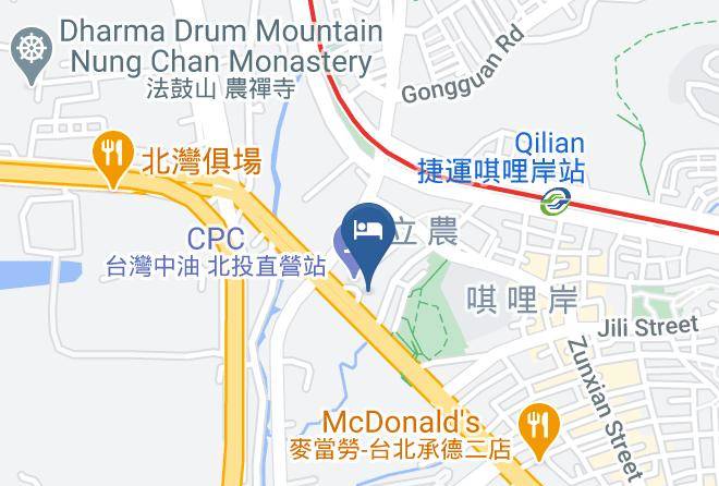 Beitou District - Warm Life Hotel Maps