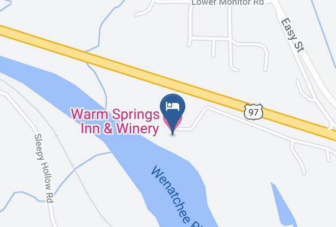 Warm Springs Inn & Winery Harita - Washington - Chelan
