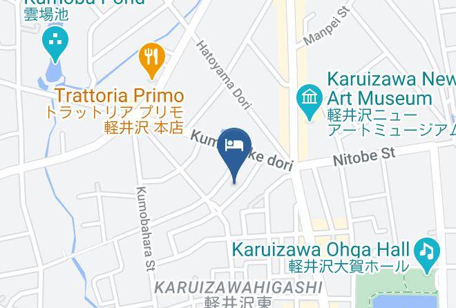 Karuizawa Townkitasaku District - Warmth Of Karuizawa Pension Sato Maps