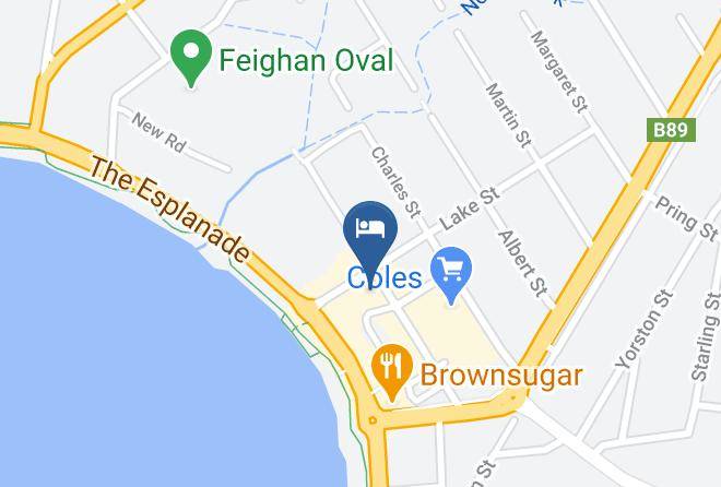 Lake Macquarie - Warners Bay Hotel Maps