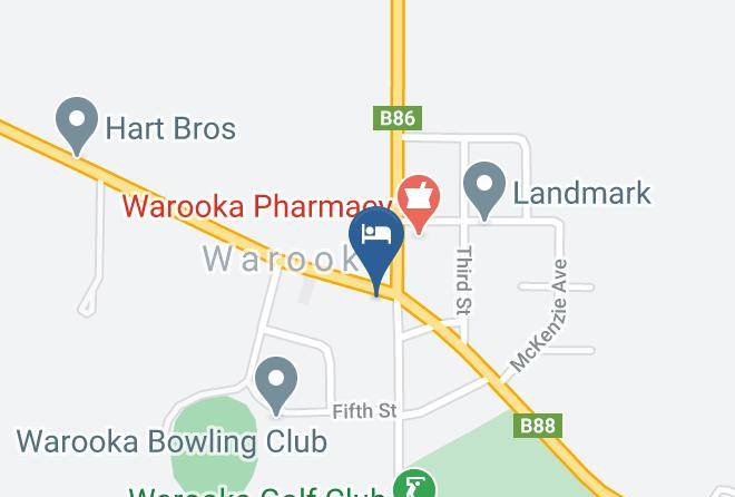 Yorke Peninsula - Warooka Hotel Maps