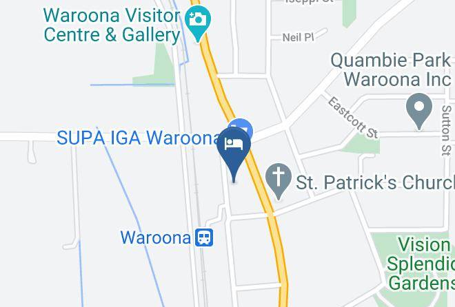 Waroona - Waroona Hotel Maps