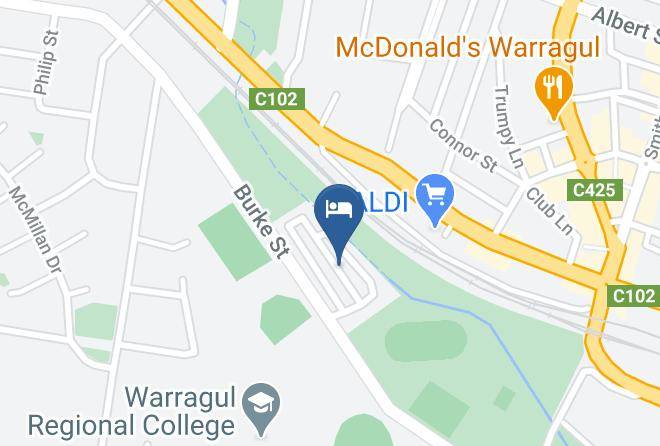 Baw Baw - Warragul Gardens Holiday Park Maps