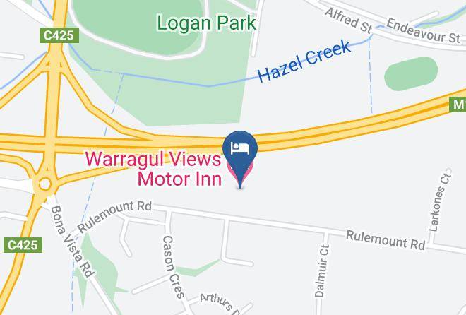 Baw Baw - Warragul Views Motor Inn Maps