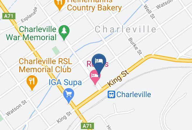 Murweh - Warrego Motel Charleville Maps