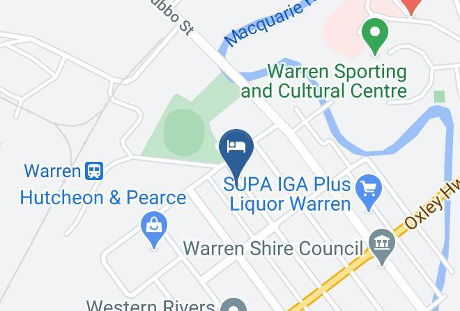 Warren - Warren Motor Inn Maps
