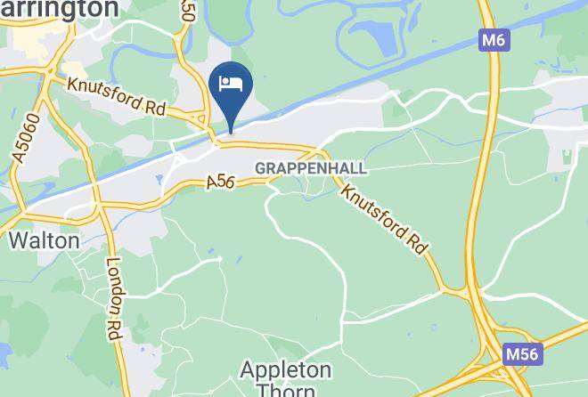 Warrington - Warrington Fir Grove Hotel Sure Collection By Best Western Maps