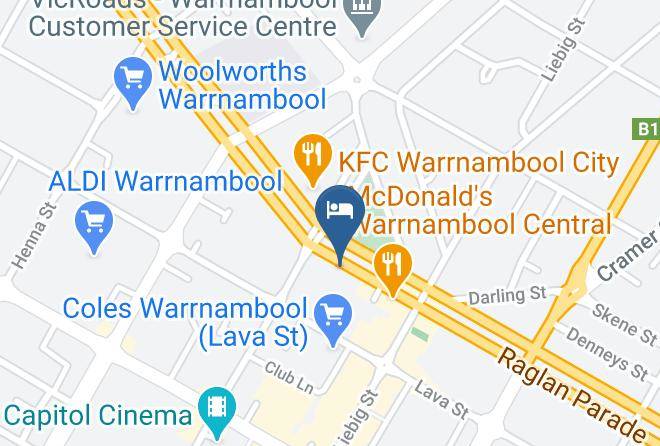 Warrnambool - Warrnambool Central Court Motel Maps