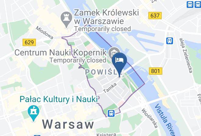 Warsaw - Warsaw River View Maps