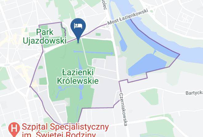 Warsaw - Warsaw Youth Sports Center Agricola Maps