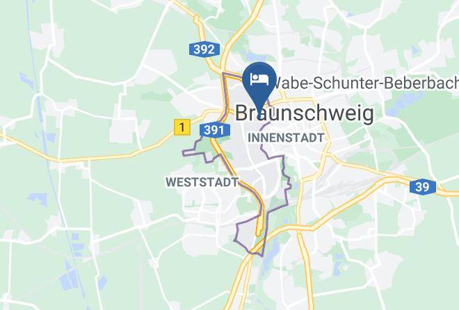 Brunswick - Hotel Wartburg Maps