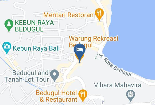 Warung Rekreasi Bedugul Map