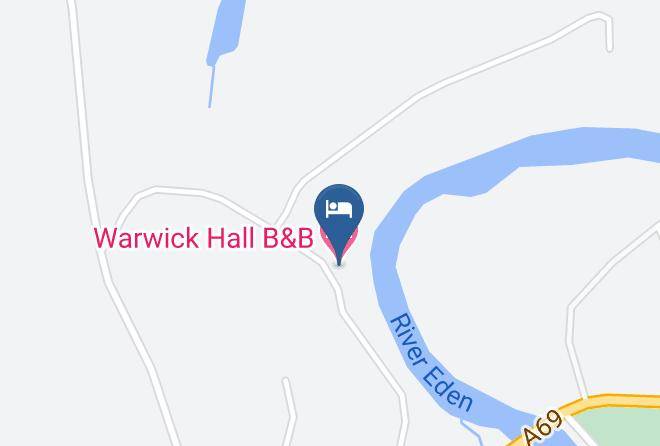 Cumbria - Warwick Hall B&b Maps