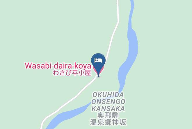 Takayama City - Wasabi Daira Koya Maps
