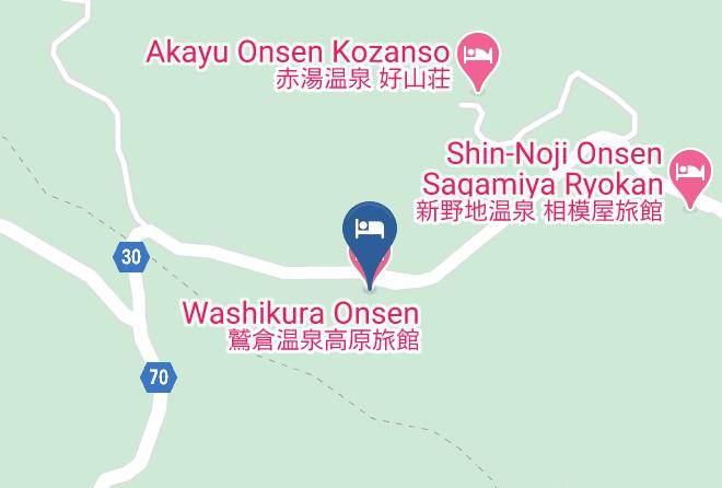 Fukushima City - Washikura Onsen Maps