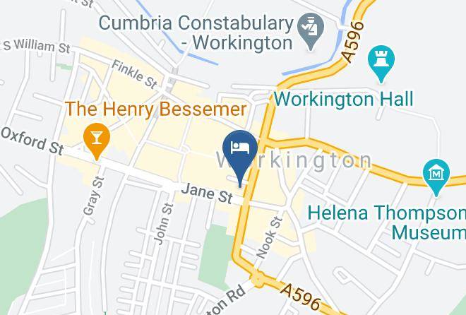 Cumbria - Washington Central Hotel Maps