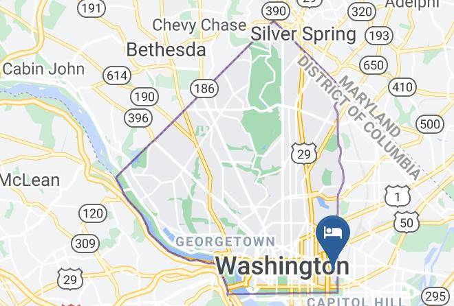 City Of Washington - Washington Court Hotel Maps