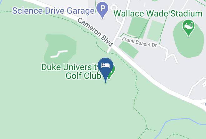Washington Duke Inn & Golf Club Map