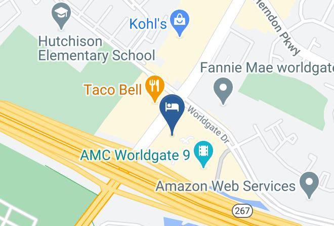 Fairfax - Washington Dulles Marriott Suites Maps