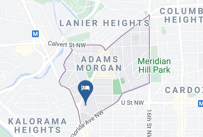 City Of Washington - Washington Hilton Maps