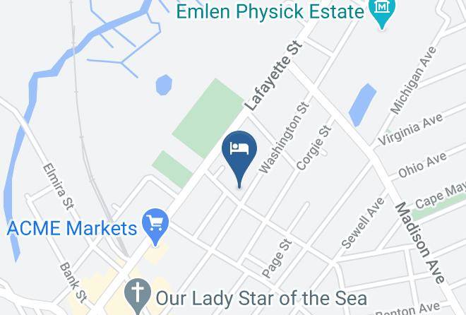 Cape May - Washington Inn Maps