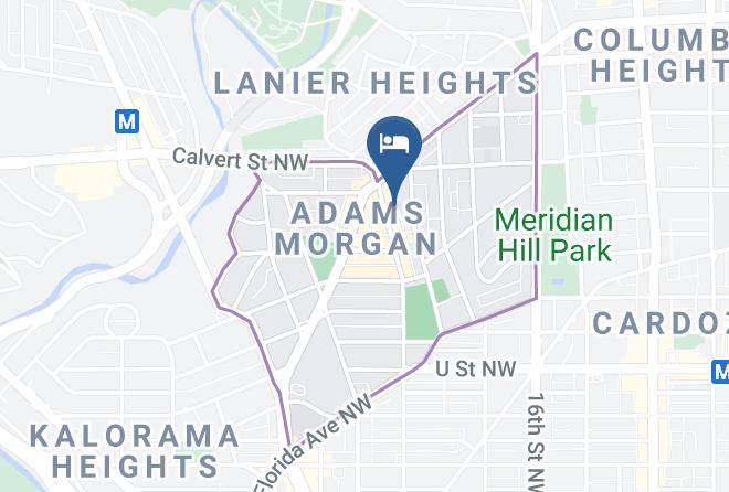 City Of Washington - Washington International Student Center Maps