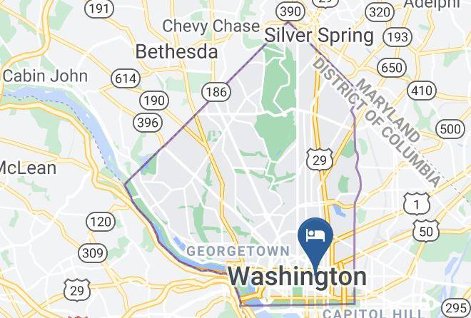 City Of Washington - Washington Marriott At Metro Center Maps