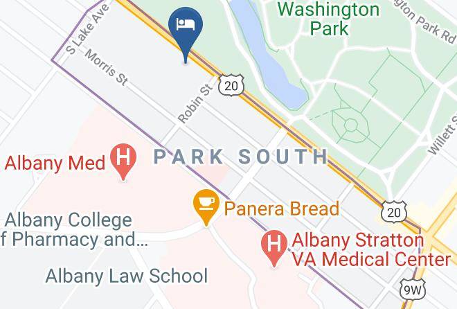 Albany - Washington Park Inn Maps
