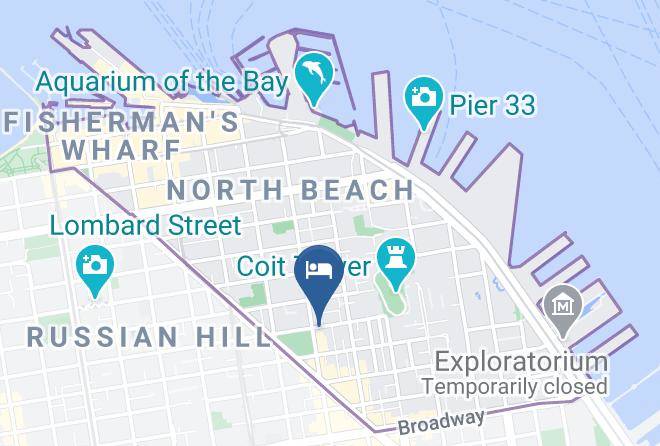 San Francisco - Washington Square Inn Maps