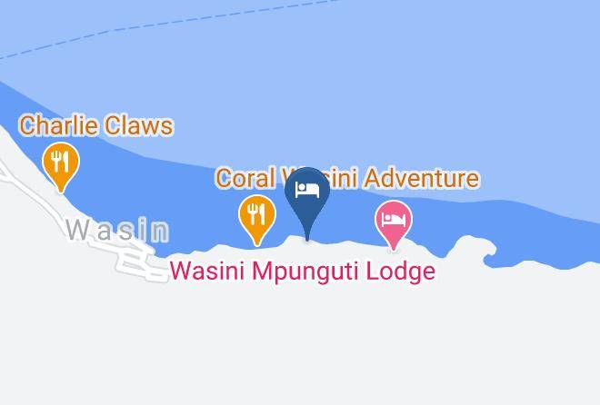 Kwale - Wasini Island Bandas Maps