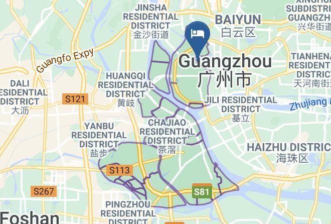 Guangzhou - Wassim Express Guangzhou Liwan Hotel Maps