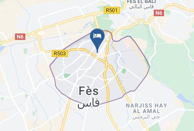 Fez - Wassim Hotel Fez Maps
