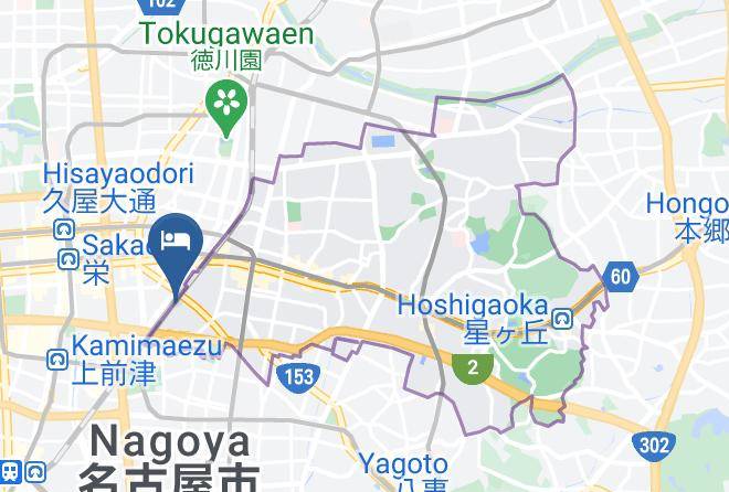 Nagoya City Chikusa Ward - Watanabe Maps