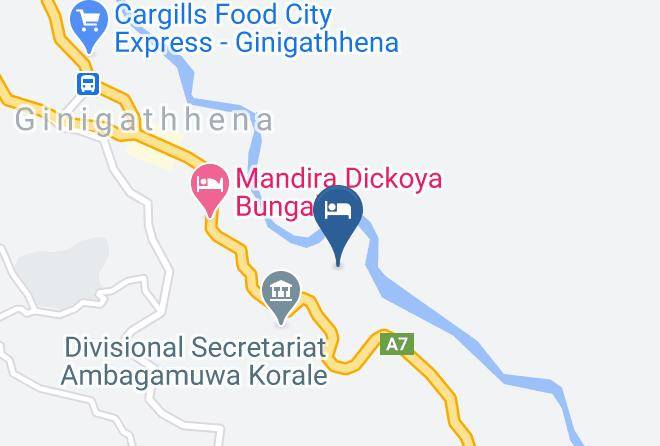 Kandy - Watawala Lassana Bungalow Maps