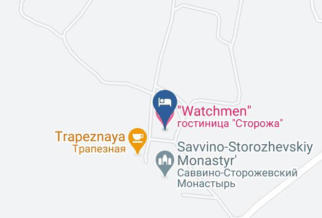 Odintsovsky District - Watchmen Hotel Maps