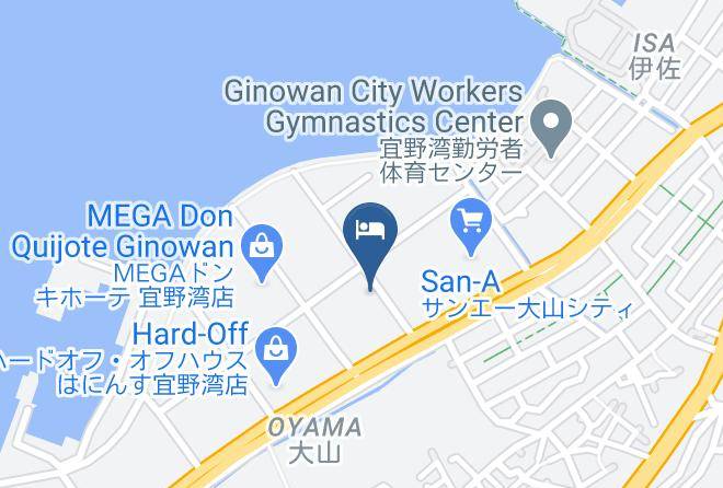 Ginowan City - Water Hotel Ry Adult Only Maps