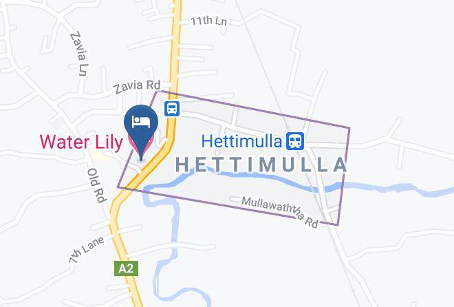 Colombo - Water Lily Hotel Maps