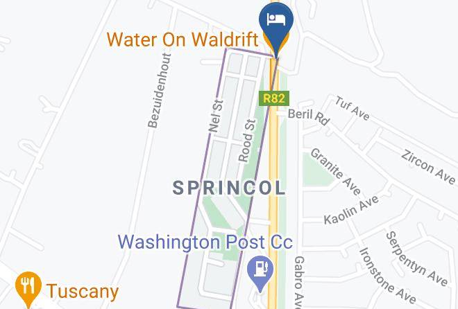 Sedibeng - Water On Waldrift Maps