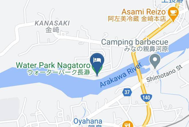 Minano Townchichibu District - Water Park Nagatoro Maps