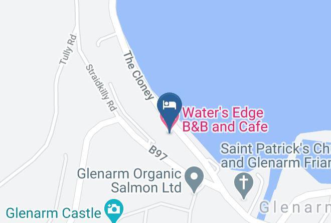 Mid East Antrim - Water's Edge B&b And Cafe Maps