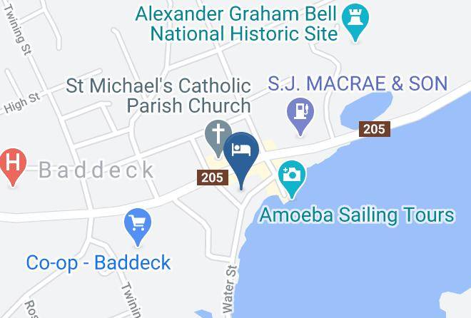 Victoria - Water's Edge Inn & Gallery Maps