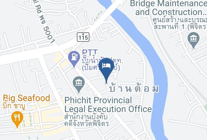 Watercolor Resort Map - Phichit - Amphoe Mueang Phichit